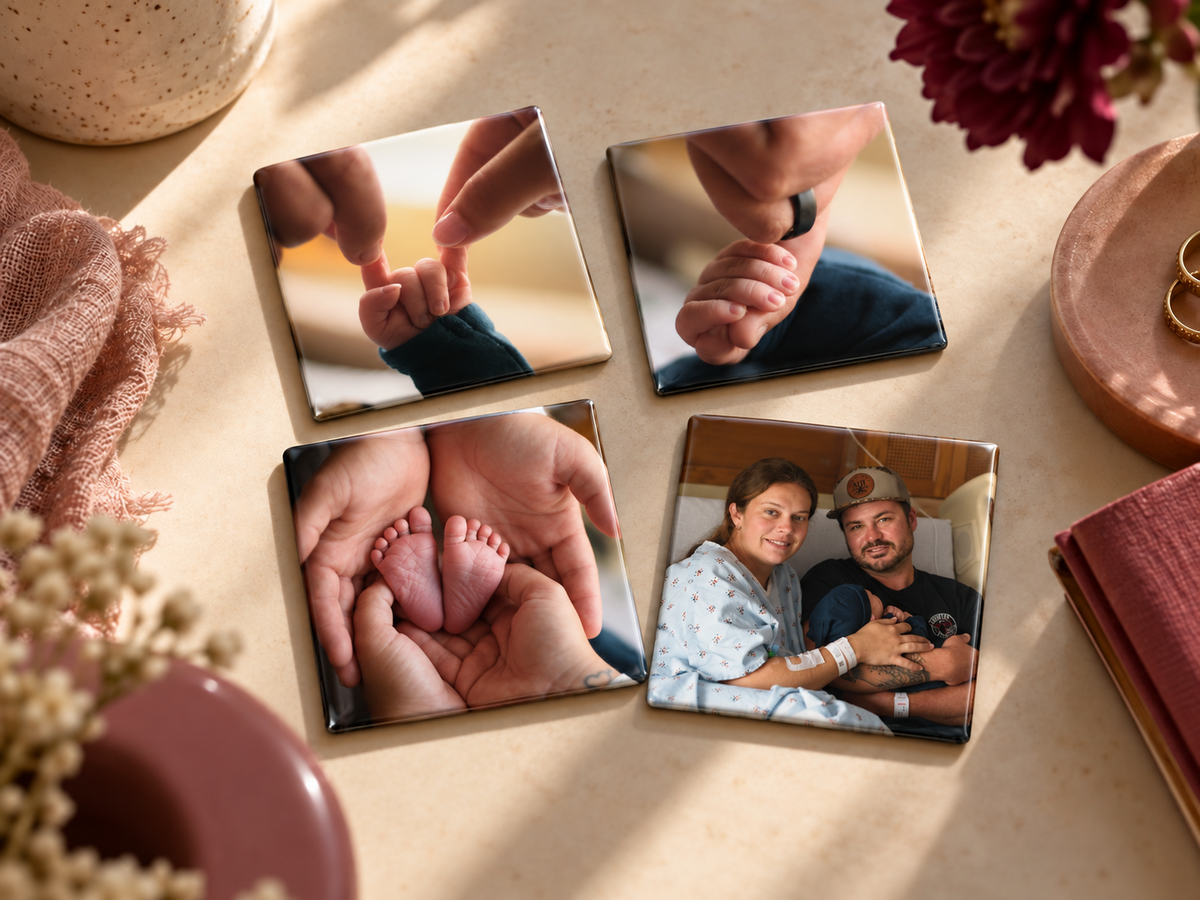 Family photo magnets